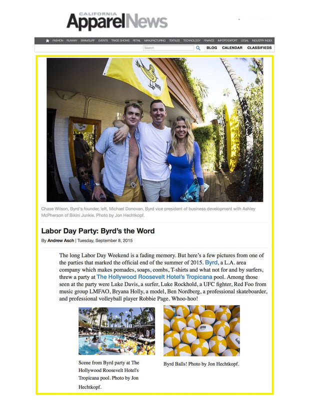 California Apparel News