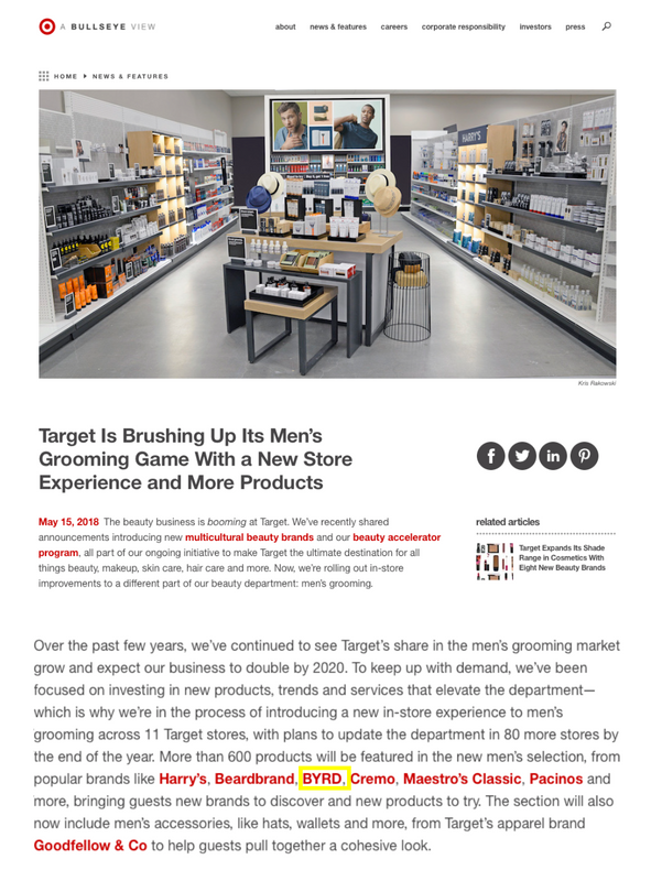 Target Men's Grooming